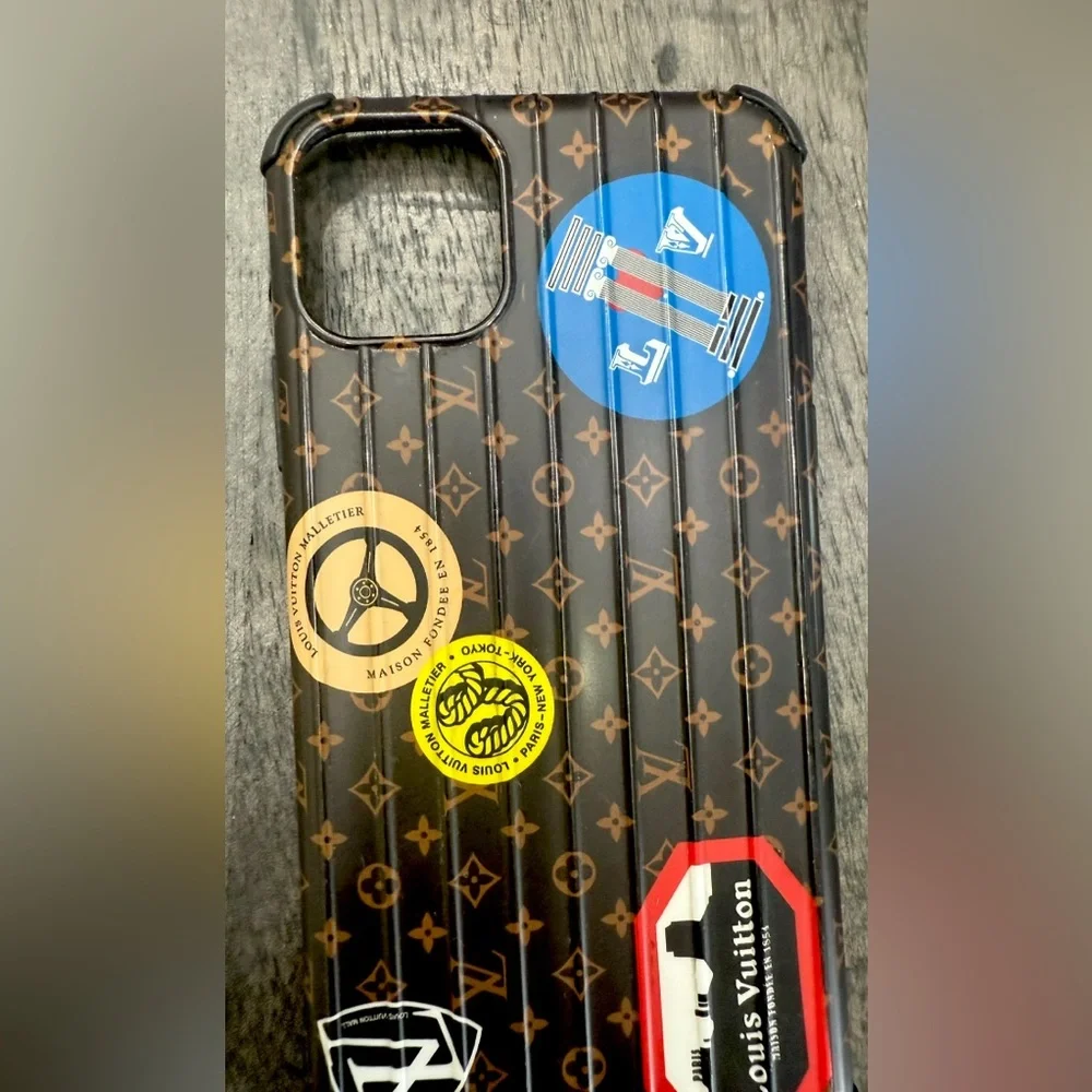 S.L. Fashions Multicolor Sticker Phone Case